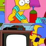 Bart Simpson ya viste Milhouse ah si claro es maravilloso!