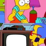 Bart Simpson ya viste Milhouse ah si claro! Plantilla
