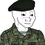 Wojak Eroican Leader Blushing