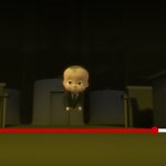 Boss Baby Floating In The Air meme