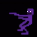 purple guy dance GIF Template