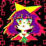 Psychadaelic Anime Girl