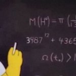 homer calculating