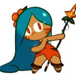 Tiger Lily cookie