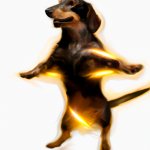 Dog tposing deepfried template