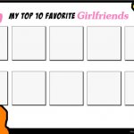 top 10 favorite girlfriends