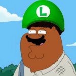 Black Luigi Peter Griffin