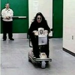 OZZY ON A MOBILITY SCOOTER