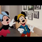 mickey and minnie