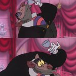 Ratigan Spitting Out Drink template