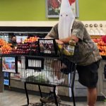 KKK hood Trumper MAGAt Republican grocery store JPP