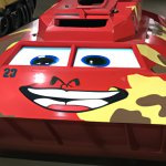 Lightning McQueen as a tank