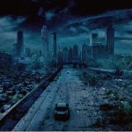 Atlanta destroyed city, walking dead