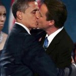 Obama Swapping Spit