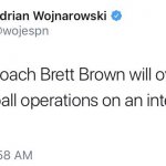 woj bomb tweet