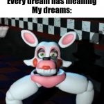 my dreams be like | "Every dream has meaning"
My dreams: | image tagged in laggle,fnaf,dreams | made w/ Imgflip meme maker