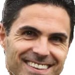 arteta face