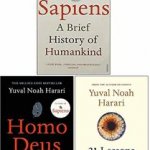 Yuval Noah Harari books sapiens Homo deus 21 lessons