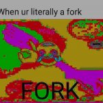 fork meme