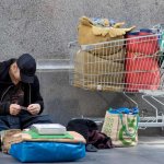homeless man shopping cart JPP Sybil