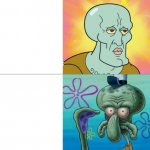 Handsome Vs Ugly Squidward