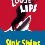 Loose lips sink ships - WWII poster JPP