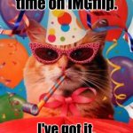 Thank you for all your support. I ain't much, but to me its a lot | After all this time on IMGflip. I've got it. 100k points. WOOOOO | image tagged in cat celebration,yay,100k points,celebration | made w/ Imgflip meme maker
