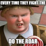 This was not my idea, I've gotten the idea from someone else. | BUNGA EVERY TIME THEY FIGHT THE ENEMY; DO THE ROAR | image tagged in do the roar,the lion guard,lion guard,shrek,lion king,the lion king | made w/ Imgflip meme maker