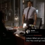 The Mentalist Cho Olive Garden