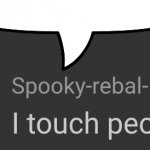 Spooky-rebal-lead Speech Bubble