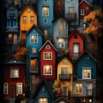 All color houses template