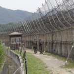 North-Korea border fence