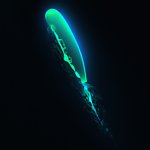 Bioluminescent plankton