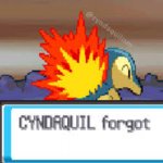 Cyndaquill Forgort