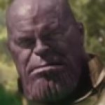 Bruh Face Thanos meme