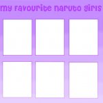 my favorite naruto girls meme