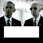 Obama Biden black and white