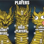 gaming players