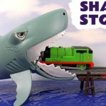 Shark Eating Train