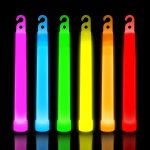 Glow stick rainbow