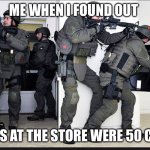 FBI | ME WHEN I FOUND OUT; PIZZAS AT THE STORE WERE 50 CENTS | image tagged in fbi,pizza,funny,memes,memes_overload,fun | made w/ Imgflip meme maker