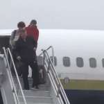Tommy Tuberville Falling Down Plane Stairs GIF Template