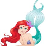 ariel beautiful pose