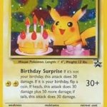 Birthday Pikachu template