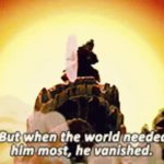 Avatar Vanished GIF Template
