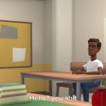 Hello you GIF Template