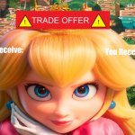 Peach Trade Offer