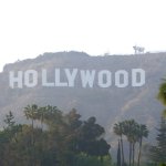 Hollywood sign transparent background