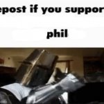 Repost if you support phil