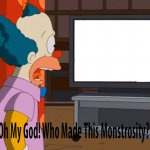 Krusty sees some cringe meme
